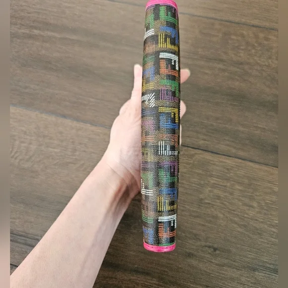 Fendi Multicolor Zucchino Print Coated Canvas Long Zip Wallet + Dustbag - Picture 3 of 16